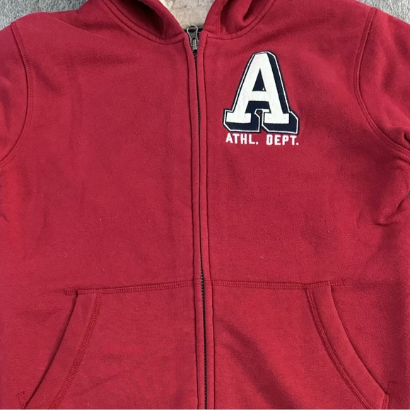 The Children’s Place Full Zip Hoodie Jacket Sherpa Lined Red Size XL (14) A-Logo - Picture 2 of 4